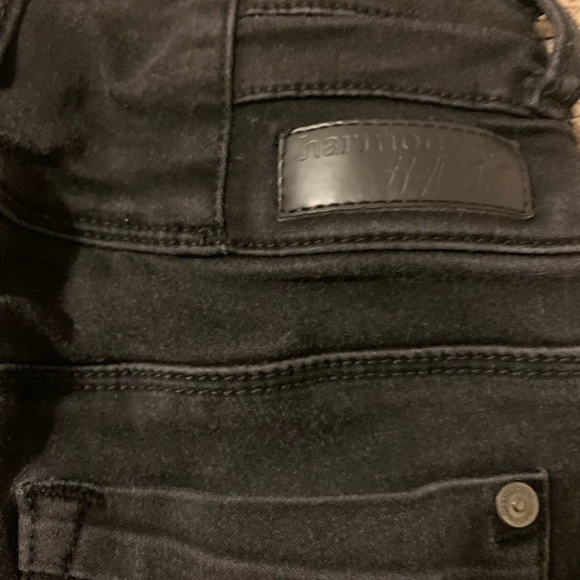Harmony short size 0 black denim - Picture 4 of 4